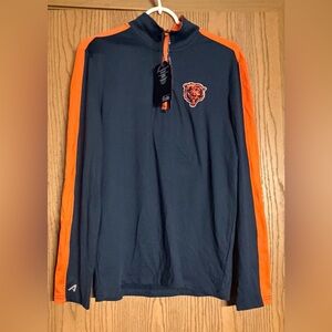 Antigua NFL Chicago Bears 1/4 Zip Pullover Sweatshirt M-Med ($69.99 MSRP)